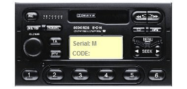 Ford Radio Code/locked Radio Unlocking