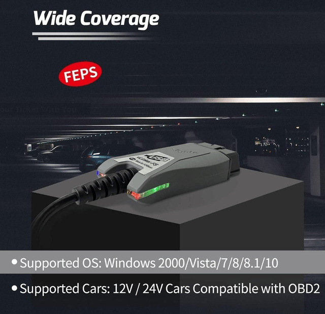 (New) Vgate vLinker FS OBD2 USB Adapter For Forscan HS/MS-CAN Auto Switch