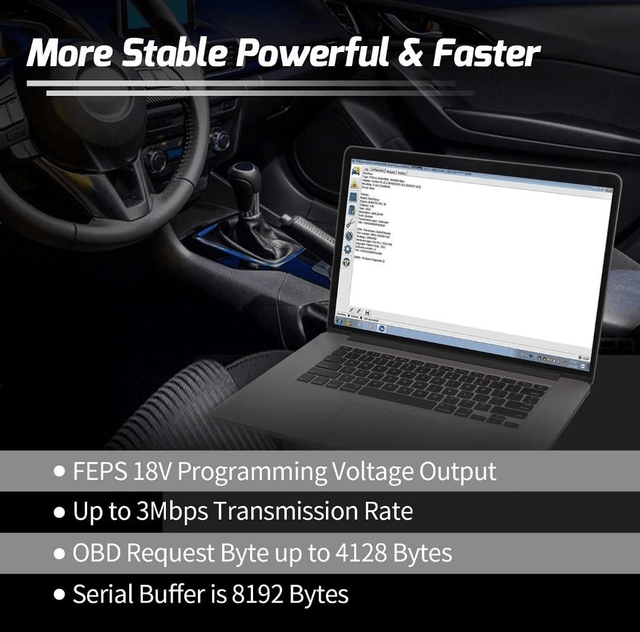 (New) Vgate vLinker FS OBD2 USB Adapter For Forscan HS/MS-CAN Auto Switch