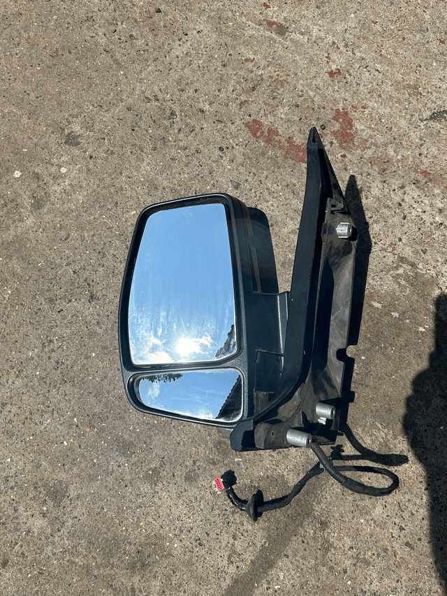 (Used) Ford Transit Mk8 or custom electric passenger mirror in black
